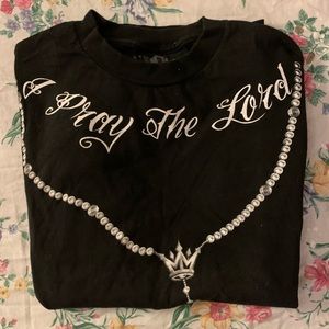 Pray to the Lord Shirt Black